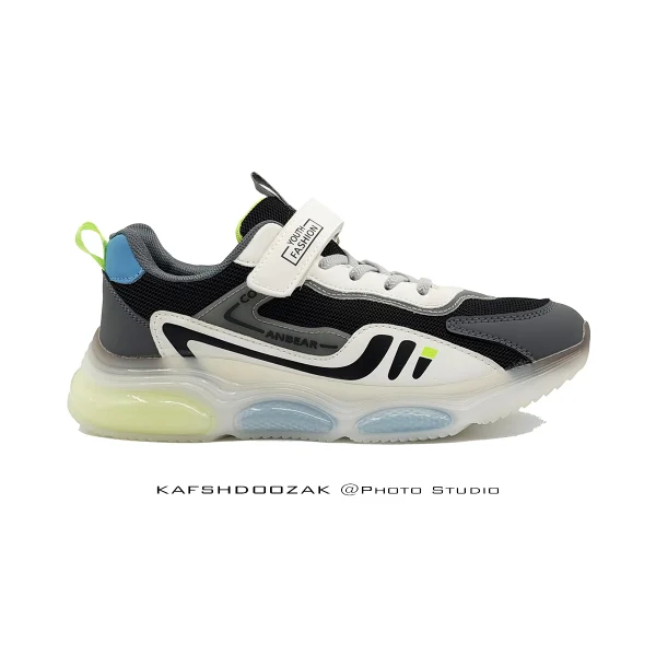 کفش اسپرت نوجوان طراحی خاص طوسی | برند AnnyBear-B01 | وارداتی