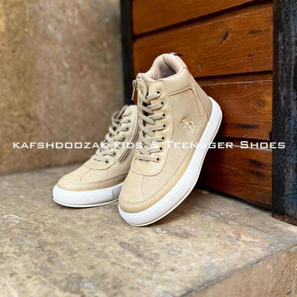 کفش نیم ساق DQ925-523 POLO Kids کرم