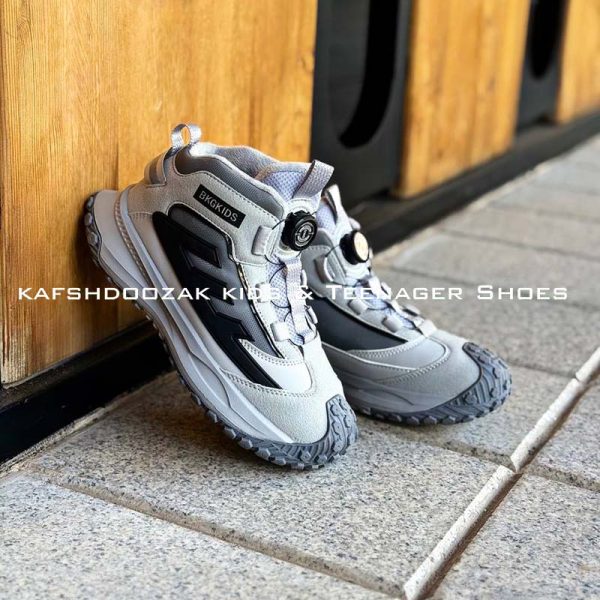 کفش نیم ساق D24276 BKG طوسی